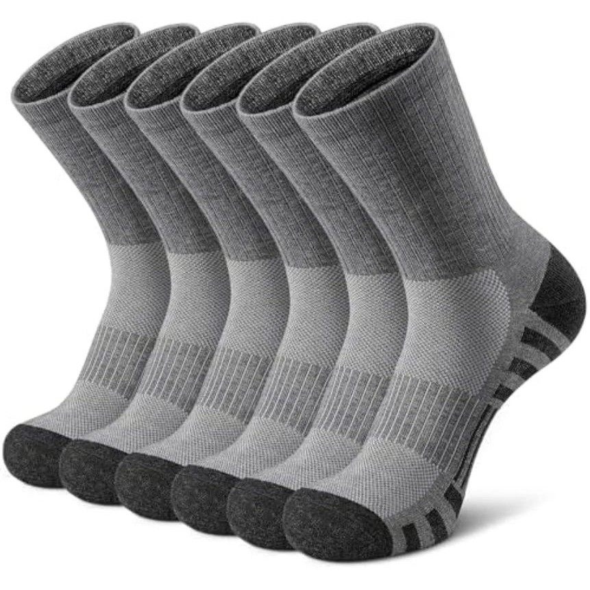 8 PCS Sports Socks Cushioning Breathable Running Socks High-