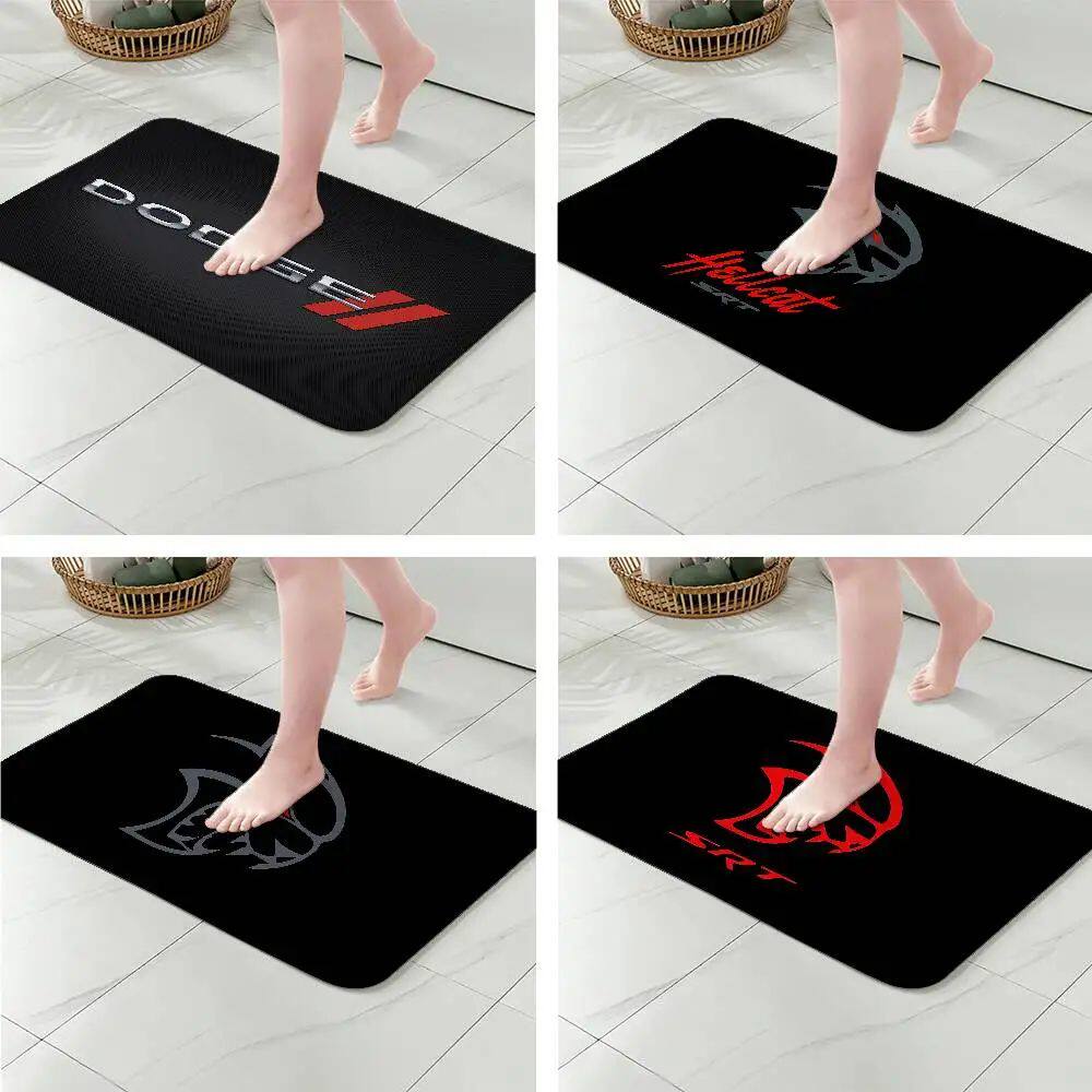 SRT D-Dodges Carpet For Living Room Sofa Decor Modern Rug Fl