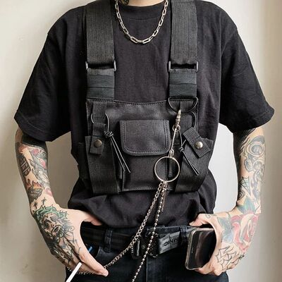 Ms Fashion Tactical Chest Rig Bag Diablo Function Functional