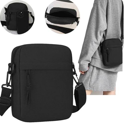 Men's and women's single-shoulder bags, crossbody bags, soli