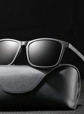 Luxury Men Polarized Sunglasses Fashion Vintage Square Ultra