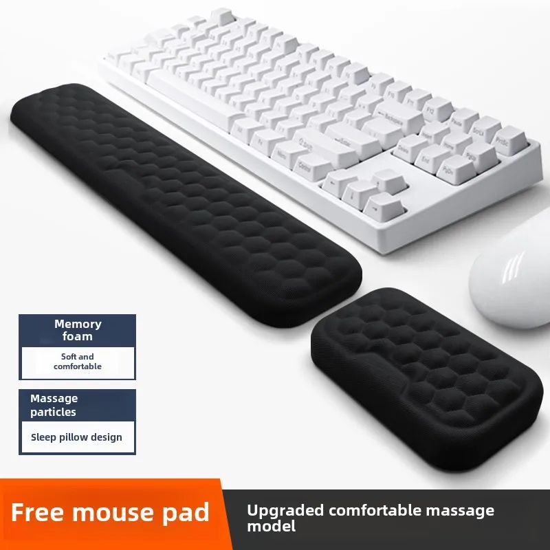 Keyboard mouse wrist rest ergonomic office typing protect re