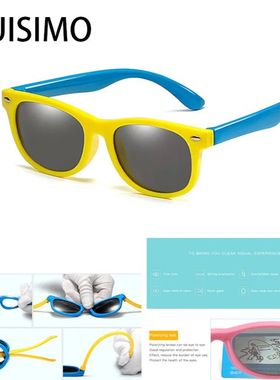 RUISIMO Kids Polarized Sunglasses TR90 Boys Girls Sun Glasse