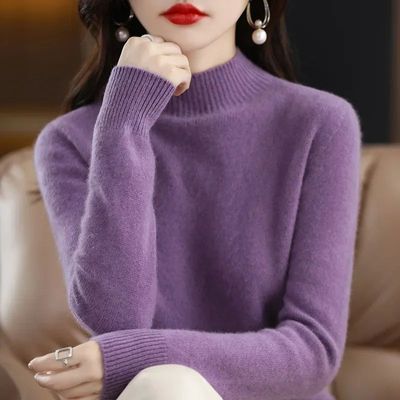 Autumn Winter Women Sweater Korean Fashion Warm Bottoming Sh