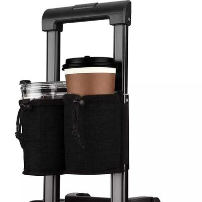 Travel Luggage Cup Holder Durable Free Hand Suitcase Drink B