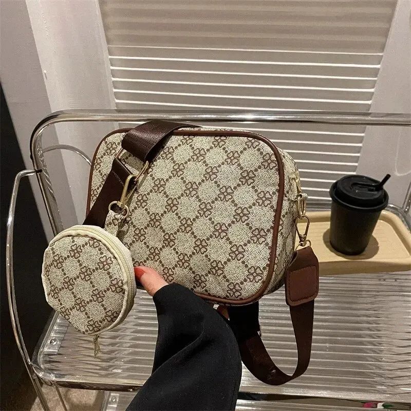 Vintage Fashion Handle Handbag Women Solid Soft PU Leather W