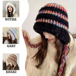Beanie Ear Warm Women for Hat Ears Cover Peruvian Winter 1pc
