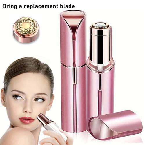Portable Lipstick Shaped Electric Epilator with One Blade fo