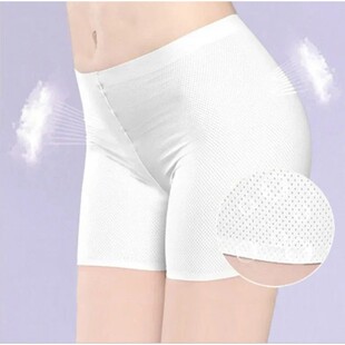 Summer Thin Breathable Women Plus Size Safety Shorts High El