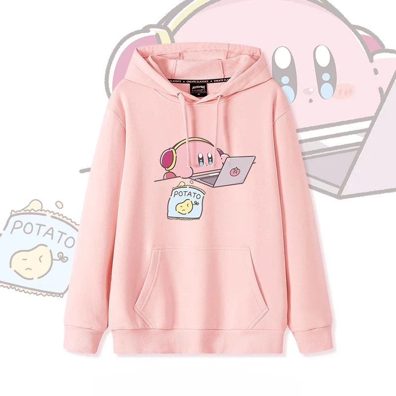 2025 Japanese Cute Cartoon Star of Kirby Printing Sweater Me
