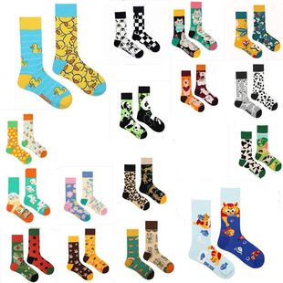 Colorful Women Tide Original Man Sock Cat Socks Pair