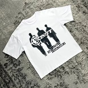 Streetwear Harajuku Hip Hop Men Women T-Shirt Y2k Vintage O