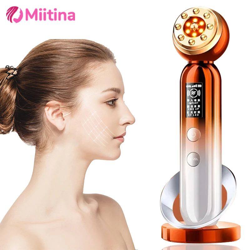 RF Radio Frequency Facial Beauty Device Facial Massager EMS