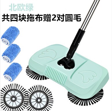 扫地机电动扫地拖地一体机手推式家用吸尘器懒人扫把扫帚打扫神器