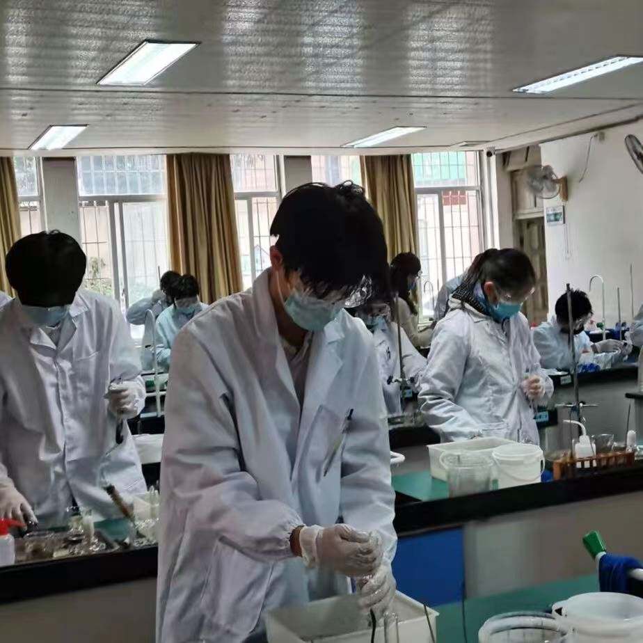 大学化学实验服专用白大褂做实验室男女通用工作服白色厚薄防护服