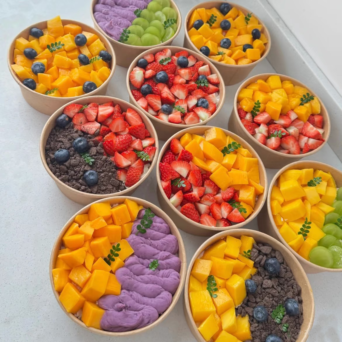 水果奶油蛋糕包装盒戚风蛋糕模具一次性榴莲千层打包盒草莓抱抱碗