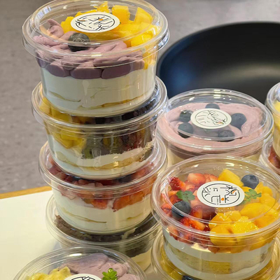 千层水果慕斯蛋糕打包盒