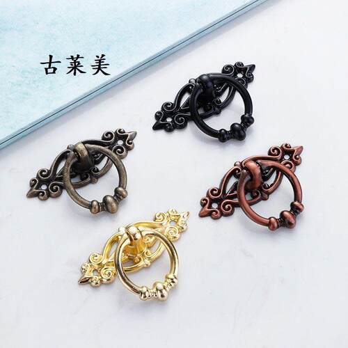 简约家装仿古拉手合金提