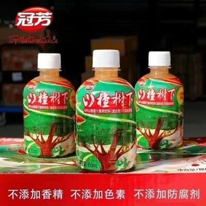 冠芳山楂树下饮料山楂汁