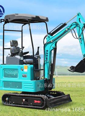 小型挖掘机R28家用挖土农用小挖机挖地果园开荒大棚28