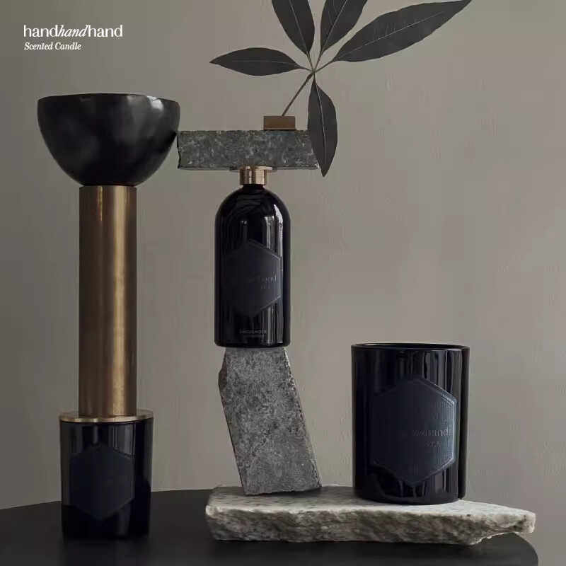 香氛蜡烛handhandhand薄荷檀木
