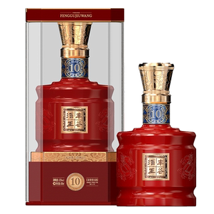 【焕新升级】 52度丰谷酒王经典10浓香型酒水白酒送礼500ml单瓶装