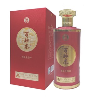 山东特产白酒济南名酒 百脉泉鑫80  42度6瓶整箱 百脉泉白酒