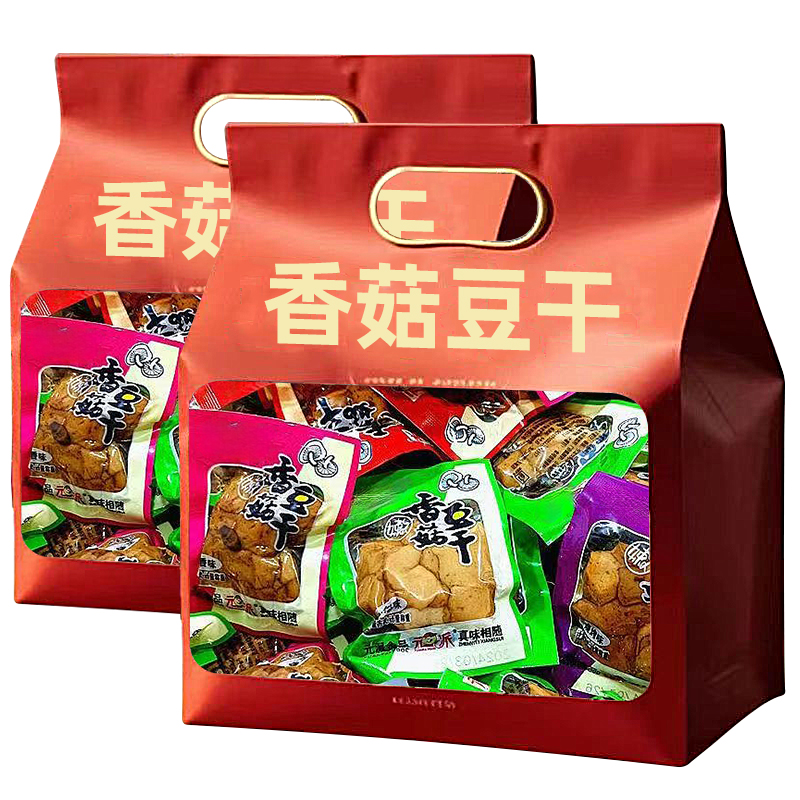 香菇豆干辣条五香豆腐干麻辣零食小包装散装整箱休闲小吃食品批发