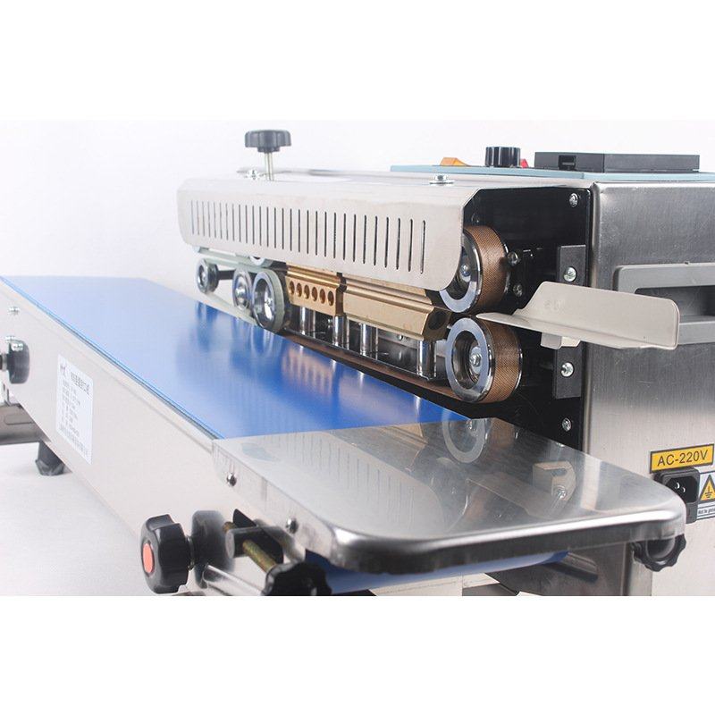 全自动连续封口机 塑料薄膜铝箔袋900封口机 日期批号钢印封口机,五金/工具,封边机,淘宝优惠券,粉丝福利购,淘宝优惠卷