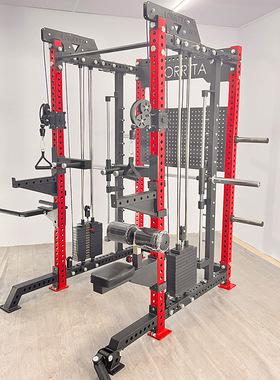 REP深蹲架小飞鸟龙门架史密斯三合一综合训练商用多功能健身器材