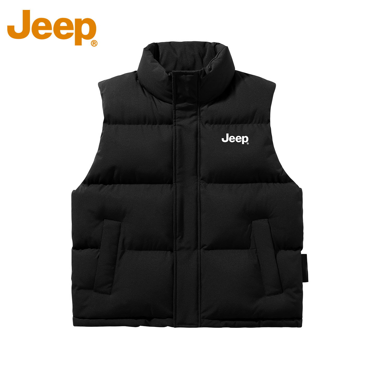 JEEP吉普美式潮牌棉马甲男款秋冬季宽松时尚休闲情侣同款背心外套