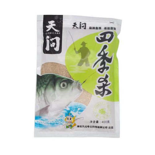 龙王恨天问四季杀 钓鱼饵料 400克 黑坑休闲野钓黑坑全能钓饵
