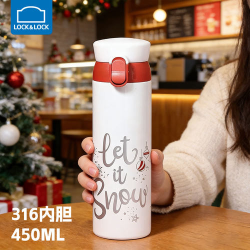 乐扣乐扣简约316内胆弹盖保温杯