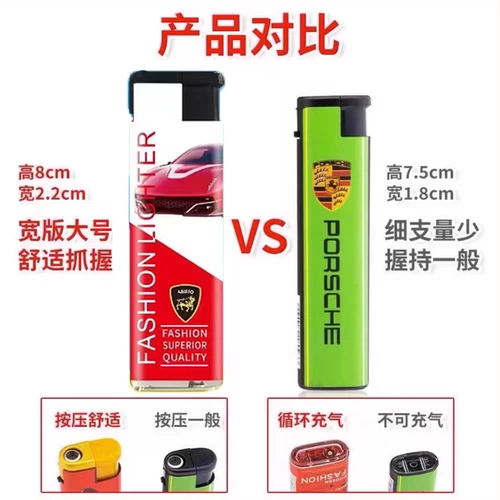 Большая ветрозащитная одноразовая прочная зажигалка, оптовые продажи, делается под заказ