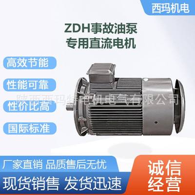 西安电机ZDH08-1010W220VIMB3H级事故油泵用直流电动机