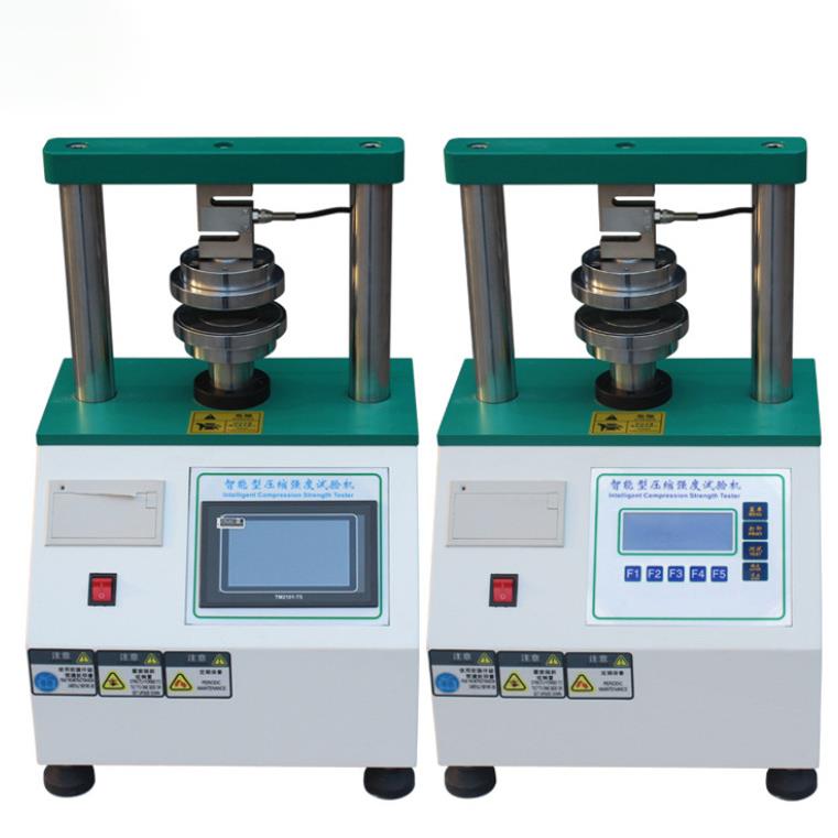 纸板瓦楞边压环压强度试验机强度测试机纸抗压测试设备压缩仪
