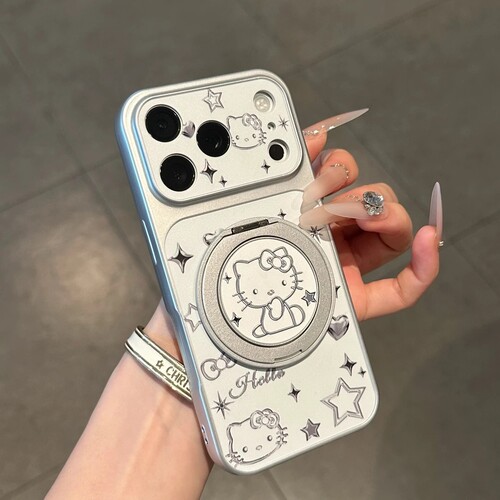 iPhone17promax星星猫咪手机壳软