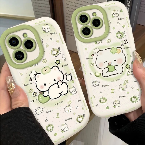 适用苹果17可爱猫咪手机壳