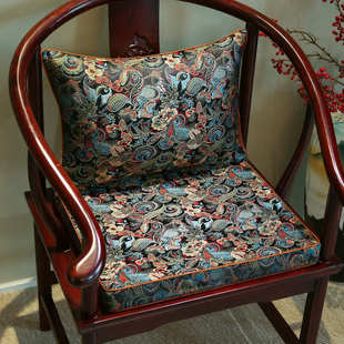 新中式实木椅垫坐垫家用通用高密度太师椅海绵垫红木四季新疆包邮