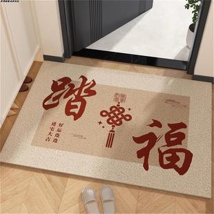 门垫入户门外丝圈地垫进门垫家用玄关门外蹭土防滑脚垫可裁剪地毯