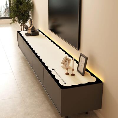 电视柜台面保护垫轻奢高级感桌布