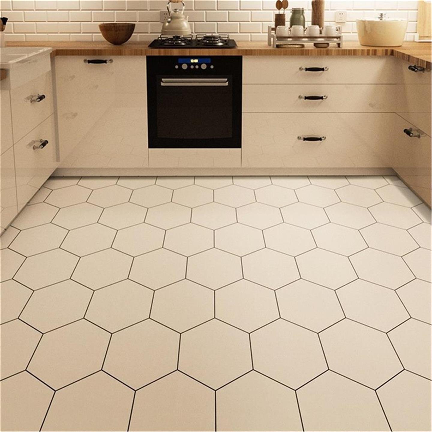 复古轻奢高级厨房防水皮革地垫