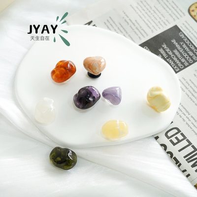 JYAY洞洞鞋鞋花创意不规则石diy