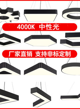 创意4000K中性光个性LED吊灯