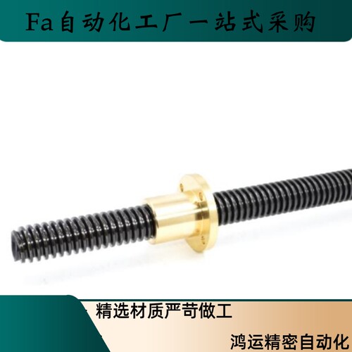 标准轴端梯形丝杆 LTAR LTAR-D12 D16 D20 D25-L150-T10-A B