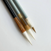 楷隶篆国画没骨 中大楷小楷兼毫狼毫羊毫组合套装 3支毛笔组合