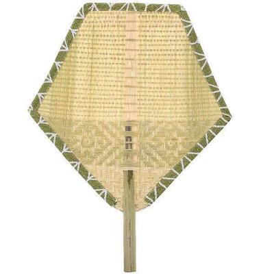 Bamboo Handmade Handheld Woven Portable Cooling Summer
