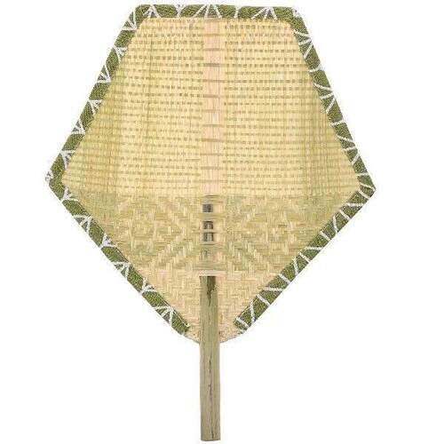 Bamboo Handmade Handheld Woven Portable Cooling Summer