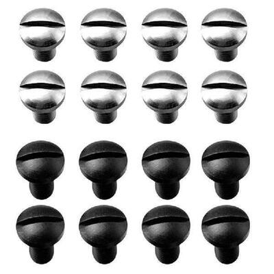 8Pcs Slotted Screws Bolts Replacement for 1911 Grips Model