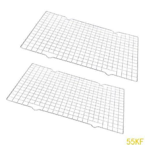 55KF 2Pcs Stainless Steel Baking Rack for Oven Kitchen